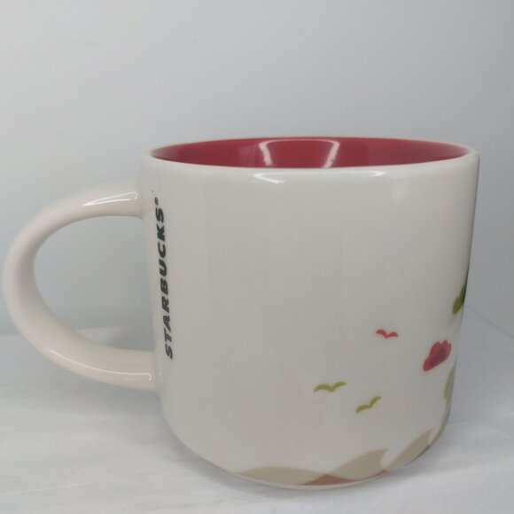 Starbucks Mug Disney Parks California Adventure You Are Here Collection Like New - Picture 9 of 11